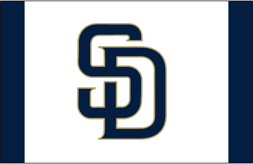 San Diego Padres 2014-2019 Batting Practice Logo vinyl decal